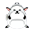 白色狐系背包
