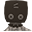 Little Knotty Scarecrow Black Cloak
