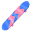 Summer Kickflip Blue Skateboard
