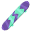 Summer Kickflip Purple Skateboard