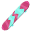 Summer Kickflip Pink Skateboard