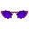 2025 Swimsuit Purple Sunglasses