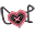Heart Punk Pink Mask