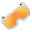 白色奢华冬季太阳镜