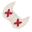 Button Mark Red Mask
