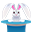 蓝帽兔子
