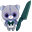 蓝色泰迪熊