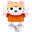 橙色运动流行老虎