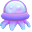 蓝色外星章鱼