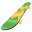 Summer Kickflip Skateboard Green
