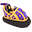 Harlequin Blaze Bumper Car Purple