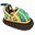 Harlequin Blaze Bumper Car Turquoise