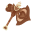 Lovable Chocolatier Brown Axe