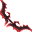 Obsidian Flame Red Bow