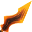 Obsidian Flame Orange Stick