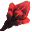 Obsidian Flame Red Staff